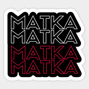 polish matka Sticker